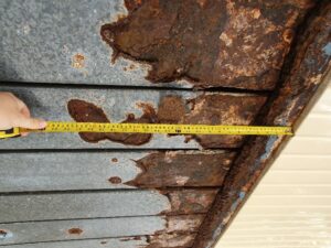 Corrosion and Rust to Permanent Steel Formwork