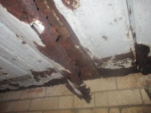 Corrosion and Rust to Permanent Steel Formwork