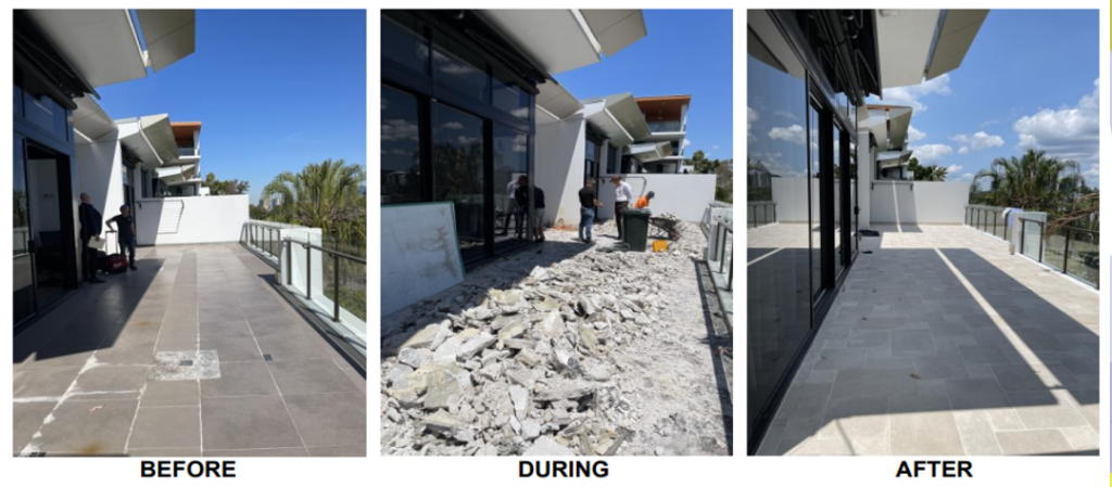 Case Study Penthouse Balcony Repairs by Experts